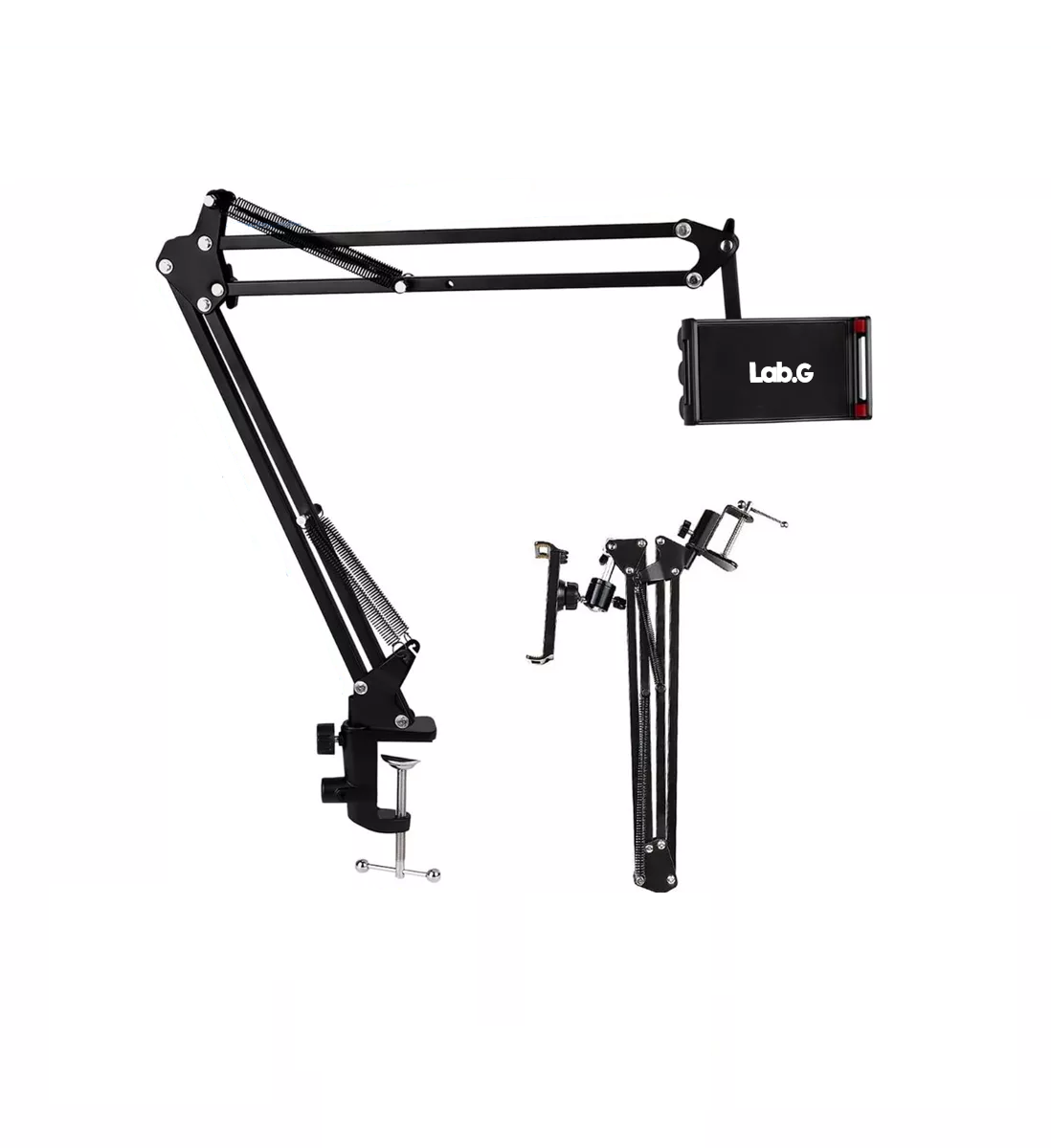 Soporte Para Celular Ipad Tablet Ajustable Lab.g Soporte Brazo Color Negro
