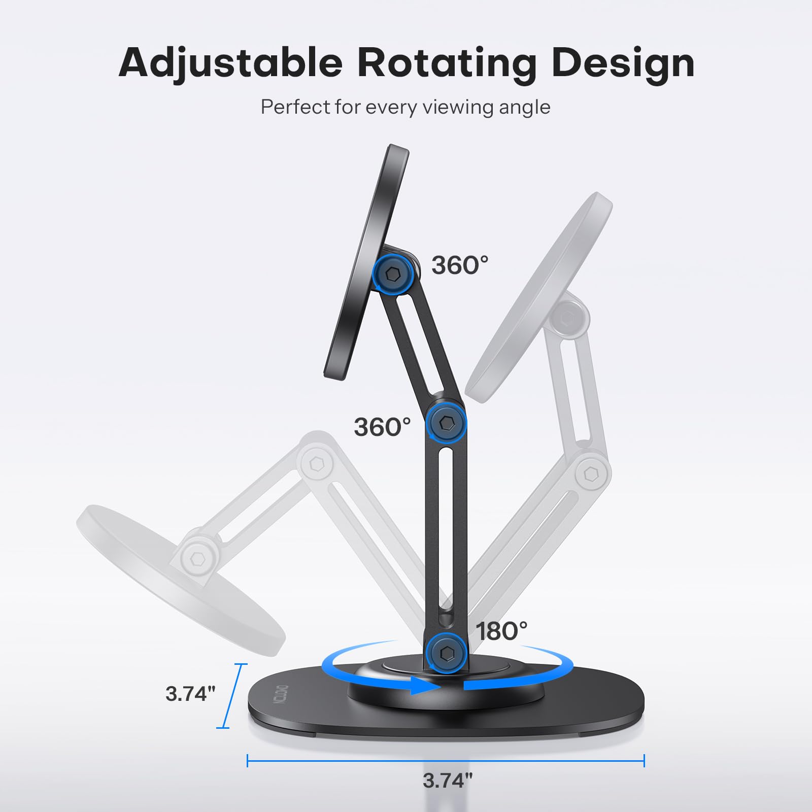 Foto 5 pulgar | Soporte Magnético para Celular Omoton 360° para iPhone - Venta Internacional
