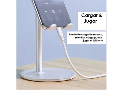 Foto 2 | Soporte Xtellar Escritorio Tablet Porta Celular Base Aluminio Lujo