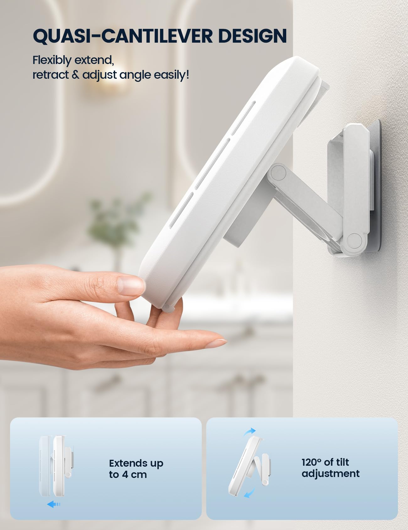 Foto 5 pulgar | Soporte De Teléfono De Ducha Lamicall Impermeable Para Iphone 16 Pro Ma - Venta Internacional.