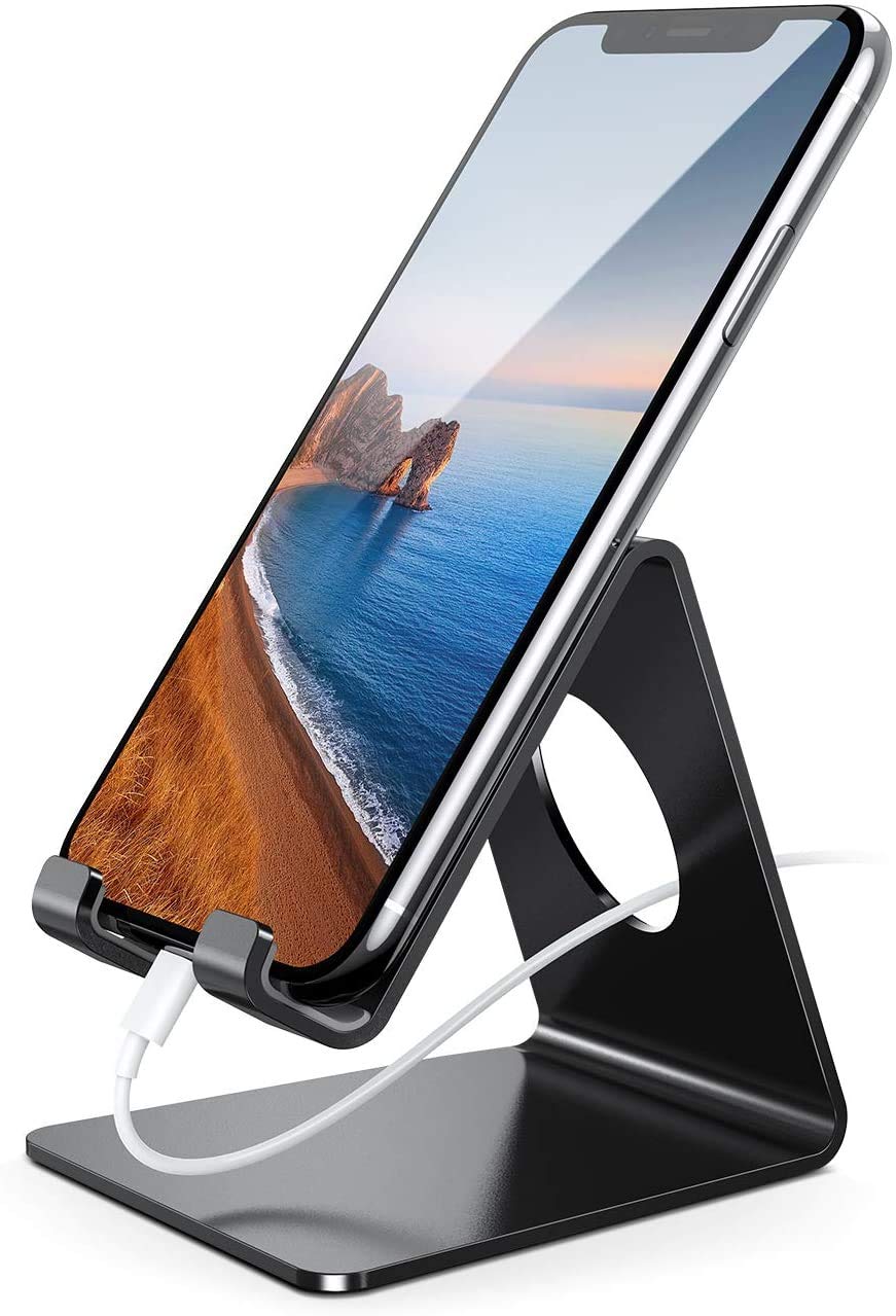 Foto 2 pulgar | Soporte Para Teléfono Móvil Lamicall Phone Dock, Soporte Negro - Venta Internacional.