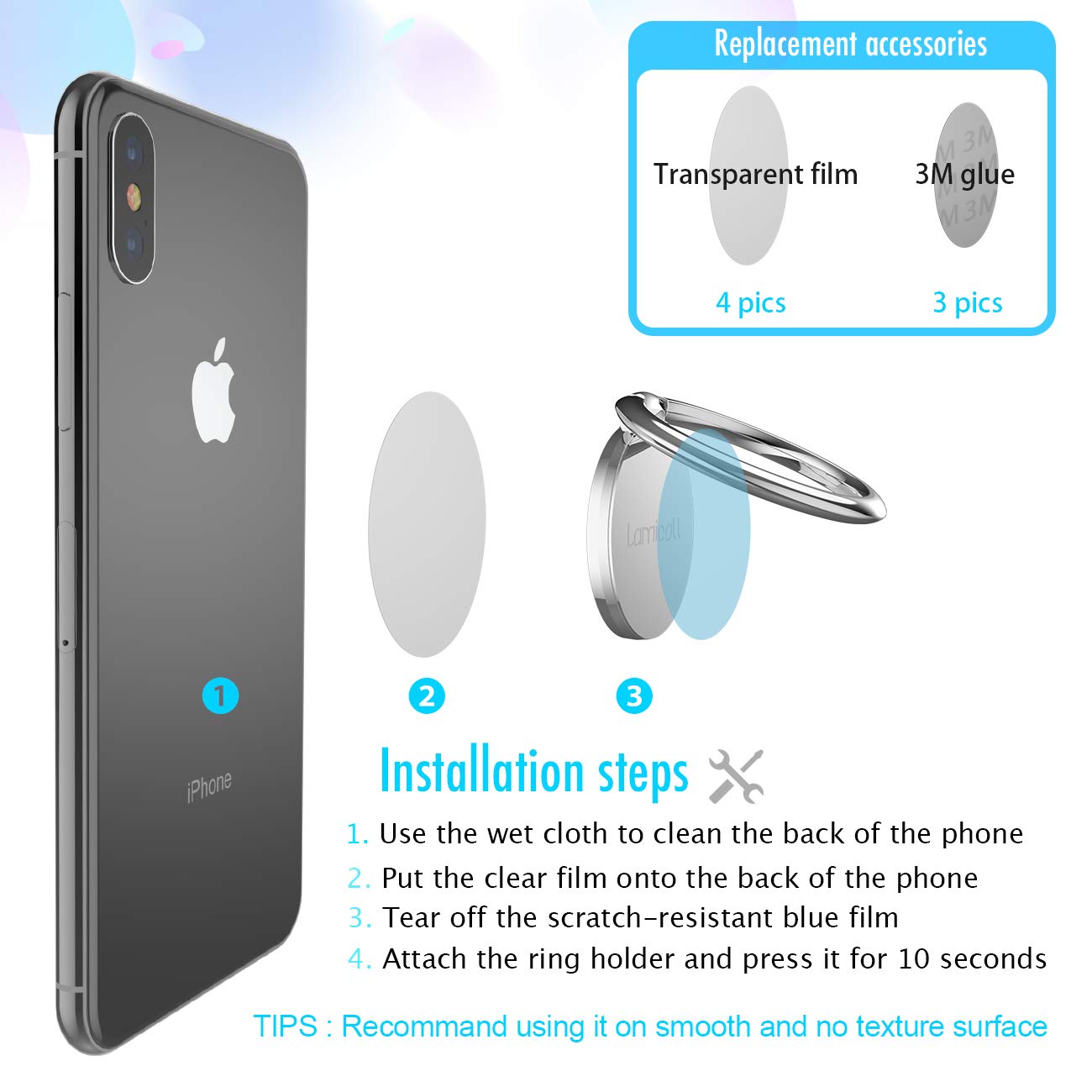 Foto 6 | Soporte Lamicall para Celular-Venta Internacional