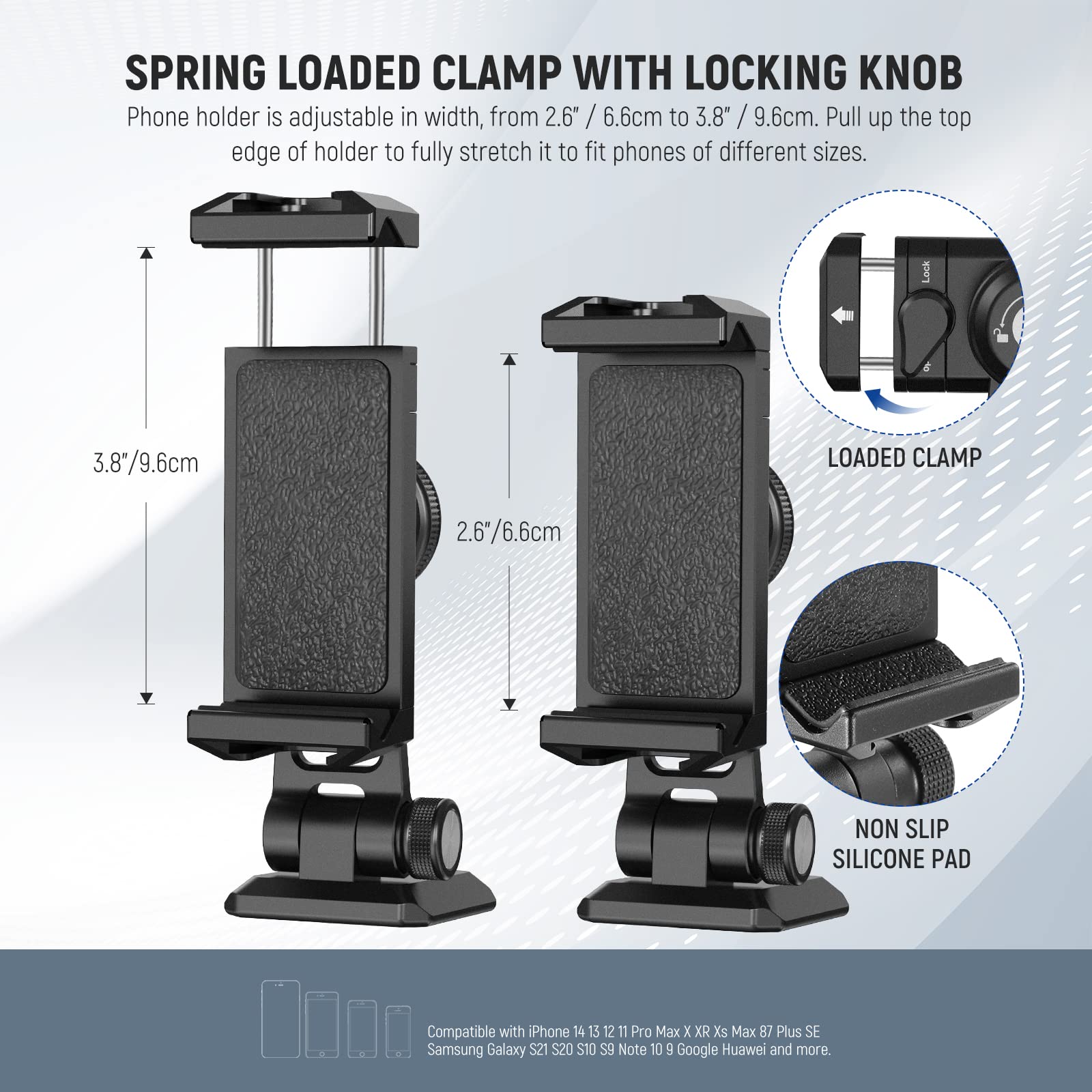 Foto 4 pulgar | Adaptador De Trípode Para Teléfono Neewer Metal Con Base Arca Qr - Venta Internacional.
