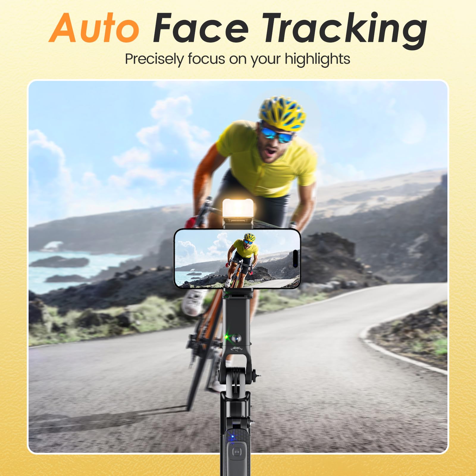 Foto 2 | Trípode Marchpower De 160 Cm Con Seguimiento Facial Automático Remoto Para Iphone - Venta Internacional.
