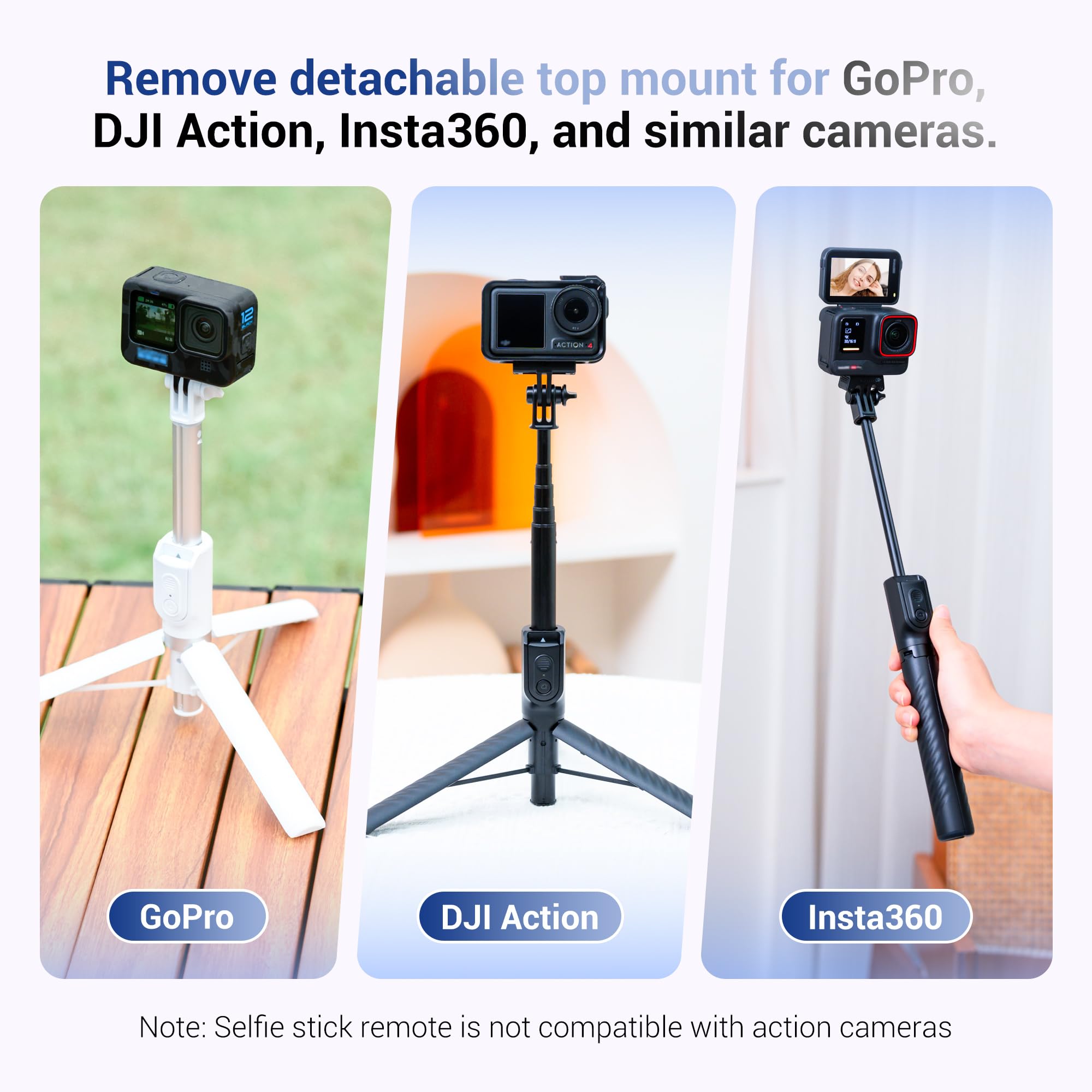 Foto 7 pulgar | Trípode Magnético Para Teléfono Selfie Stick Jjc Sfm-1 Para Iphone - Venta Internacional.
