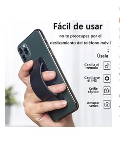 Foto 2 | Soporte Xtellar De Teléfono Móvil Retráctil Con Correa De Cuero