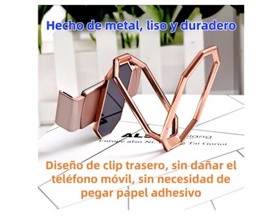 Foto 2 | Anillo Xtellar Sujetador Celular Clip De Soporte Para Ultrafino