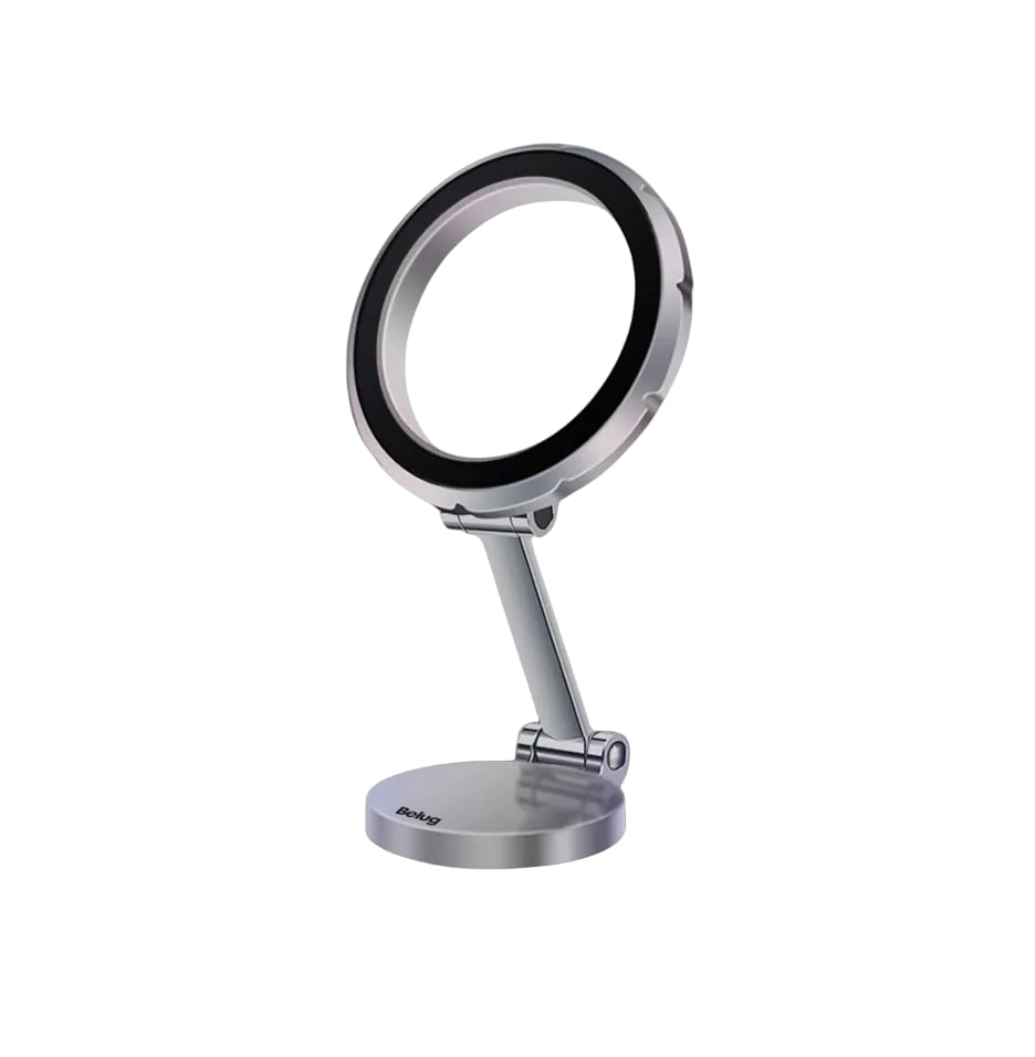Base Soporte Magnetico Para Celular Para Coche Gris $389