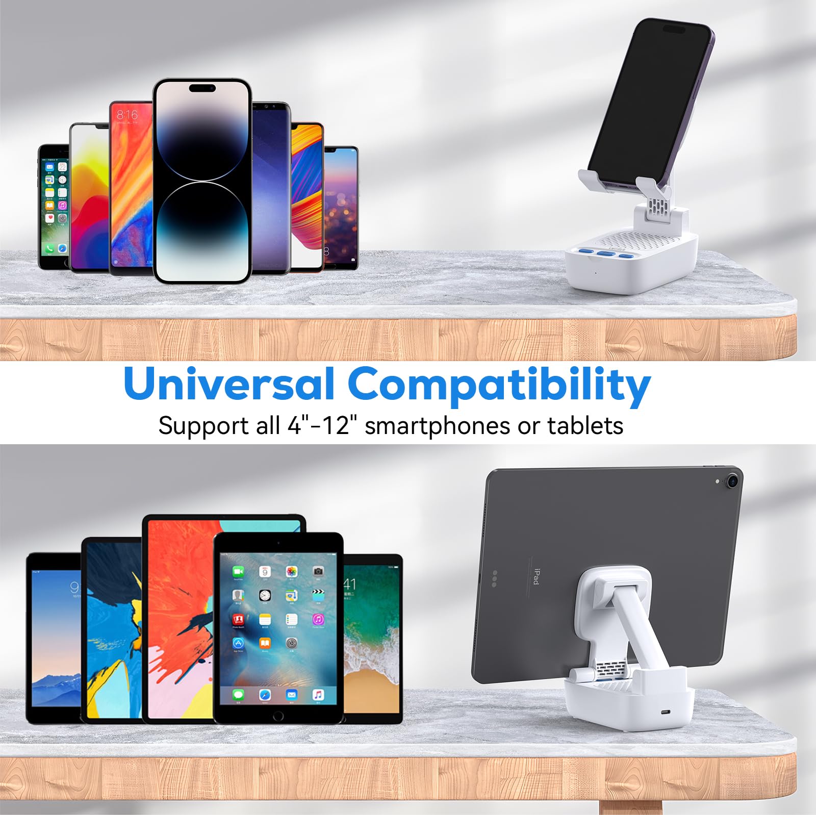 Foto 3 | Soporte Para Teléfono Con Altavoz Bluetooth Inalámbrico Comiso X8 - Venta Internacional.