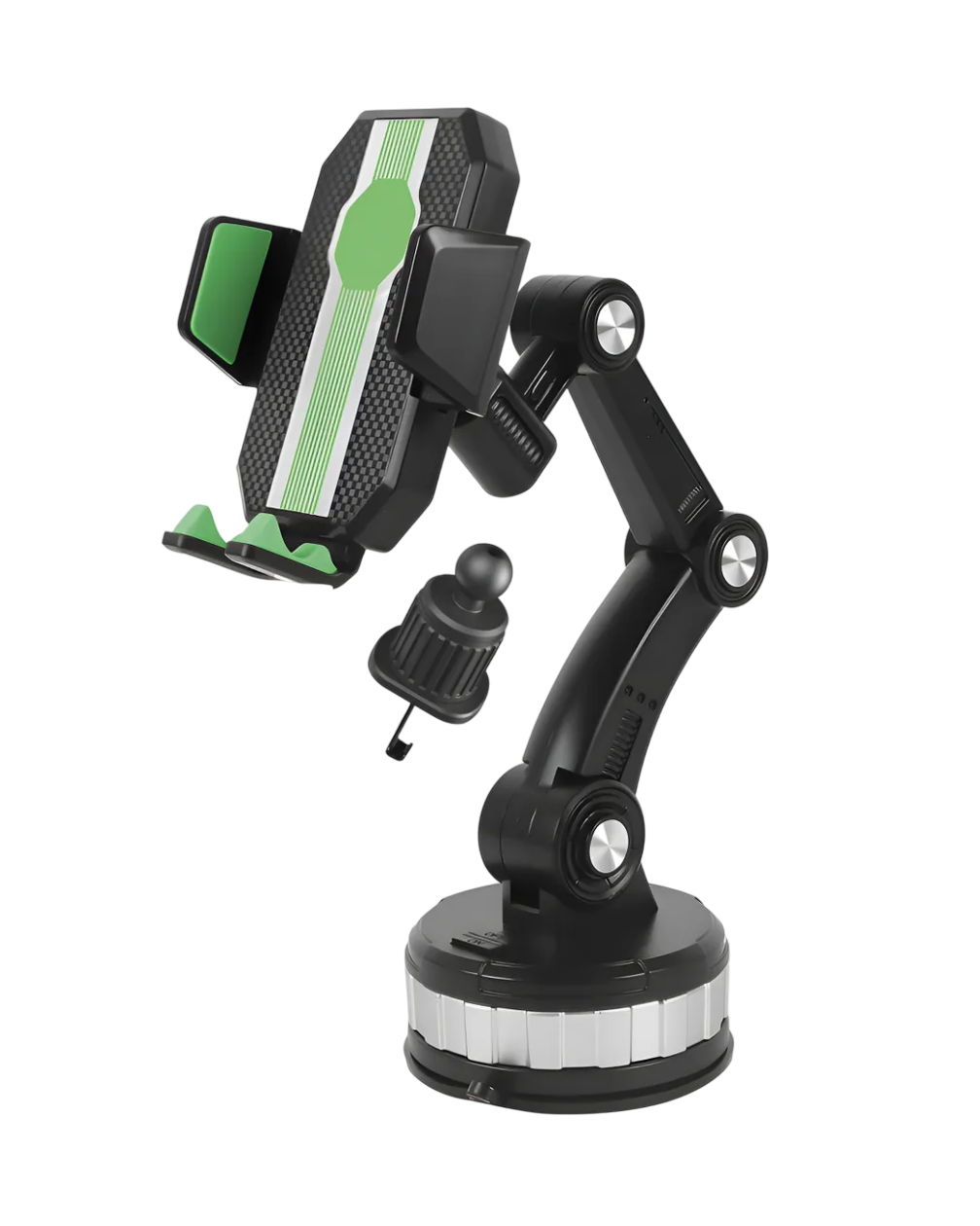 Foto 2 | Base Soporte Celular 360 Ventosa 3 en 1 Verde