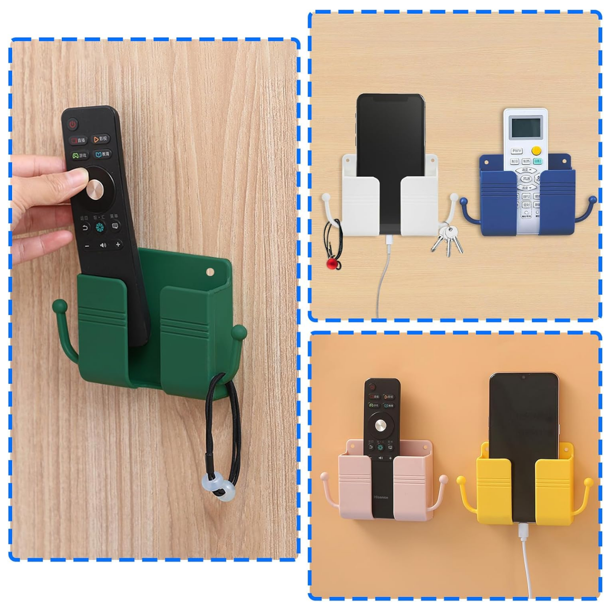Foto 8 pulgar | Apoya Celular Adhesivo para Pared 3 Piezas