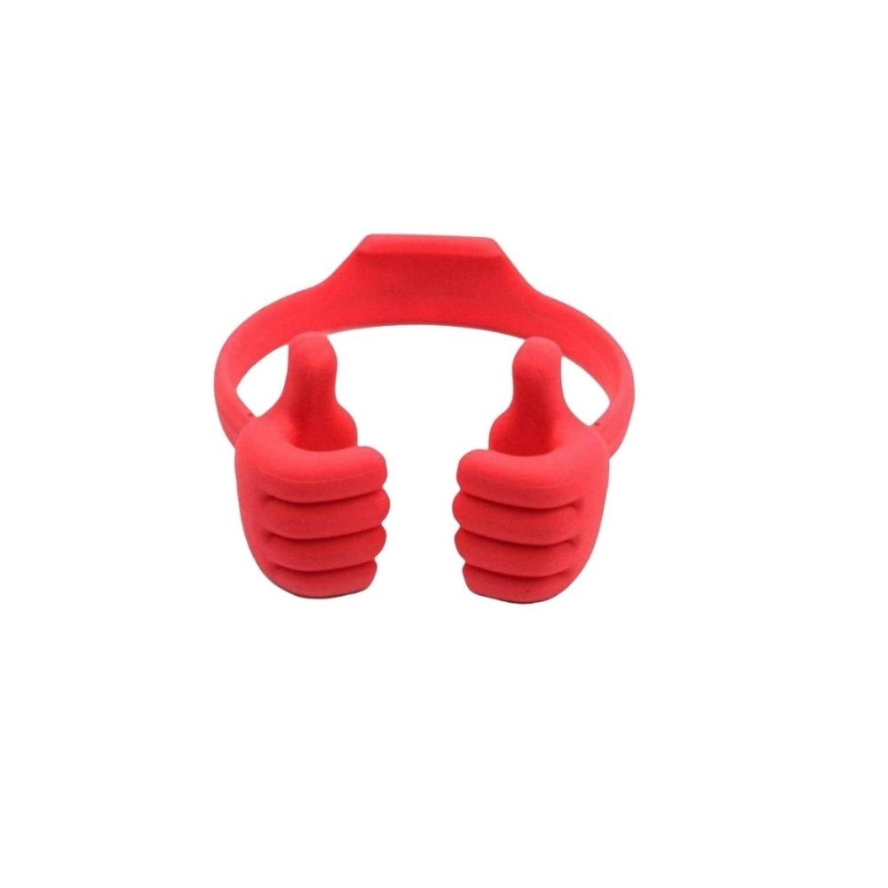 Foto 4 pulgar | Soporte para Celular en Forma de Manitas Gadgets And Fun color Rojo