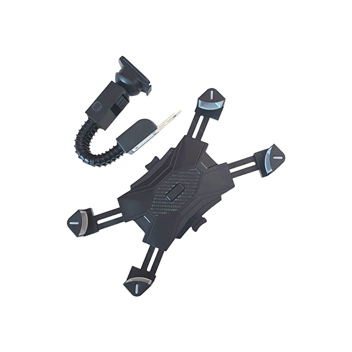 Foto 3 | Soporte de Teléfono Celular HD-161 color Negro para Motocicleta