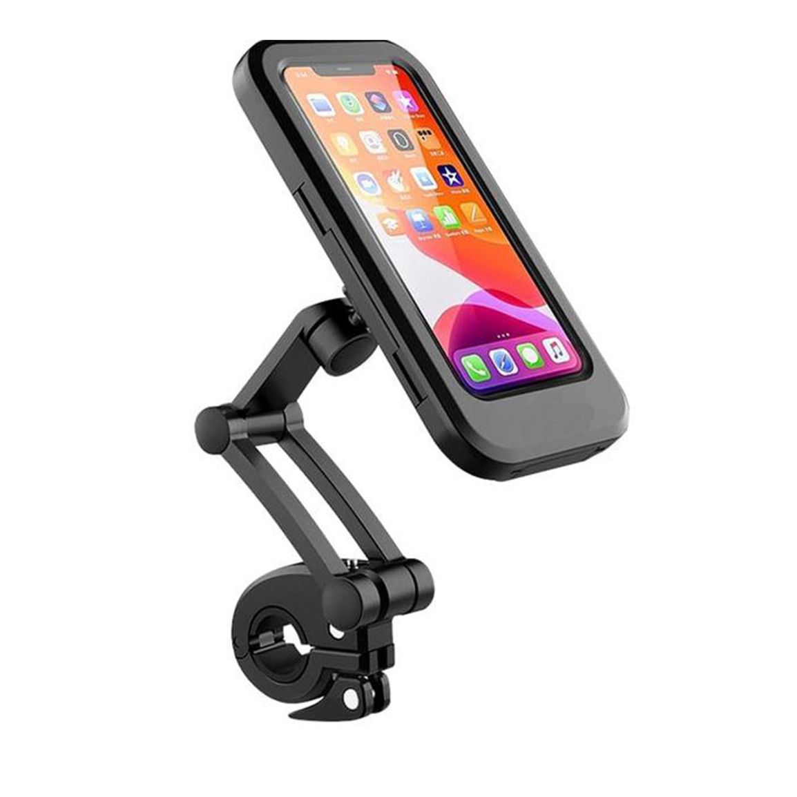 Foto 2 pulgar | Soporte Articulado Impermeable De Celular Para Bicicleta O Moto Elegate Hold73 Negro