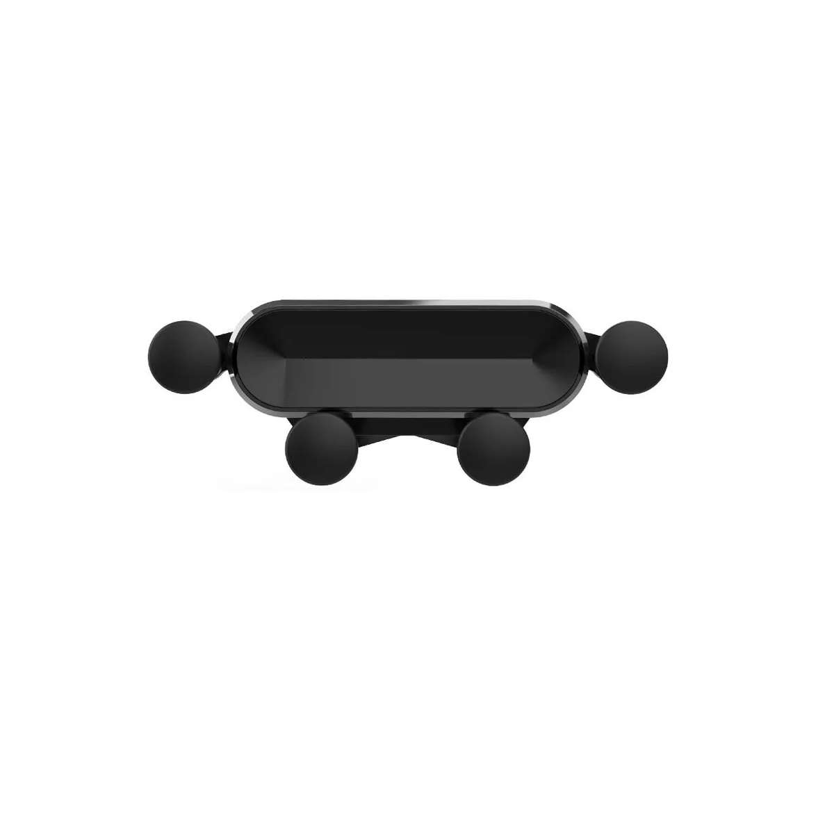 Soporte de Celular Eo Safe Imports Esi-8266 color Negro Giratorio para Auto