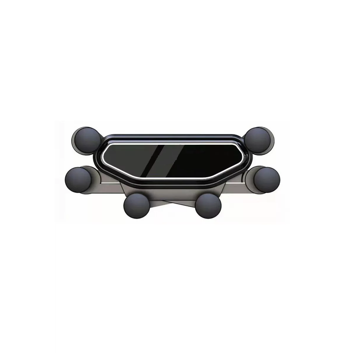 Foto 2 pulgar | Auto Soporte Base Universal, Porta Celular Soporte Coche Gps Eo Safe Imports Esi-10532 Negro