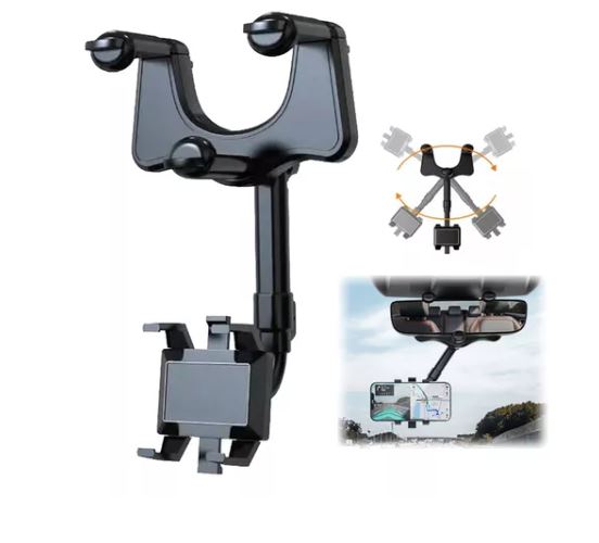 Foto 3 pulgar | Soporte para Celular 360° XYZ A123 Negro