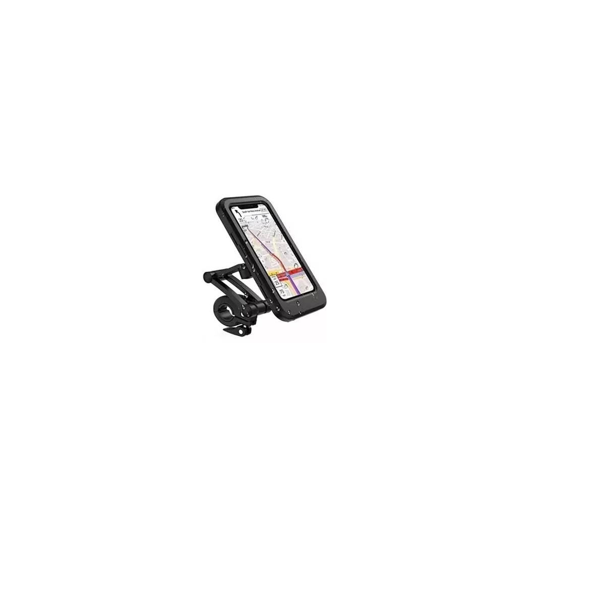 Soporte Para Celular Bicicleta Motos Eléctrica Impermeable Eo Safe Imports Esi-13604 Negro