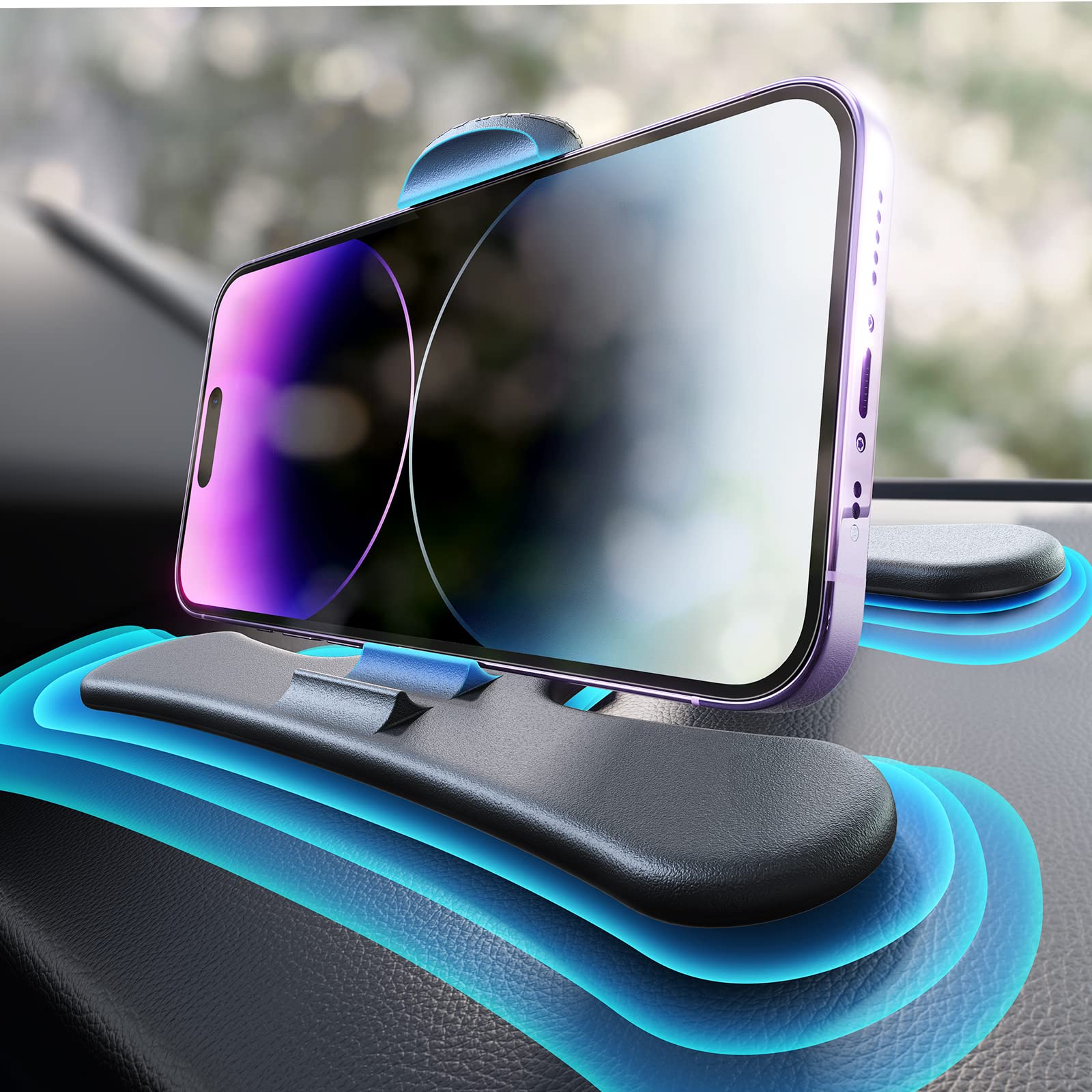 Soporte Para Teléfono De Coche Lisen, Soporte Para Salpicadero Para Iphone Samsung - Venta Internacional.