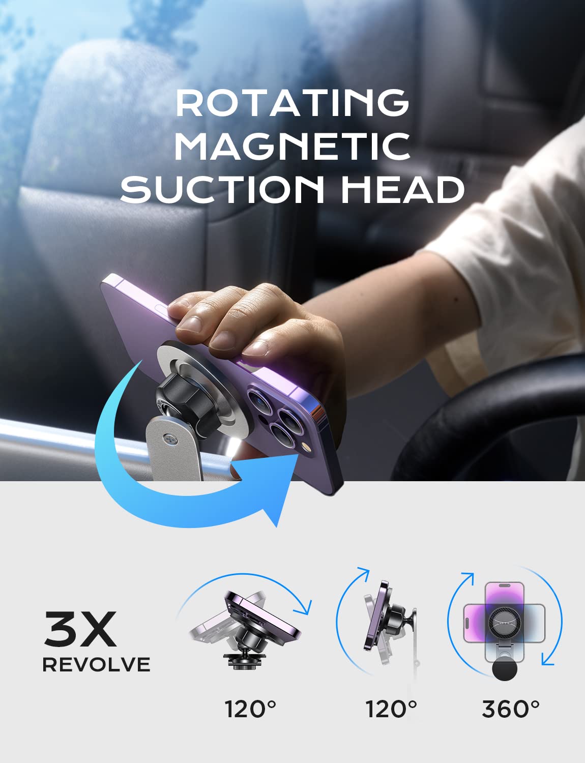 Foto 3 pulgar | Soporte De Teléfono Lisen Tesla Para Tesla Model 3/y/x/s - Venta Internacional.