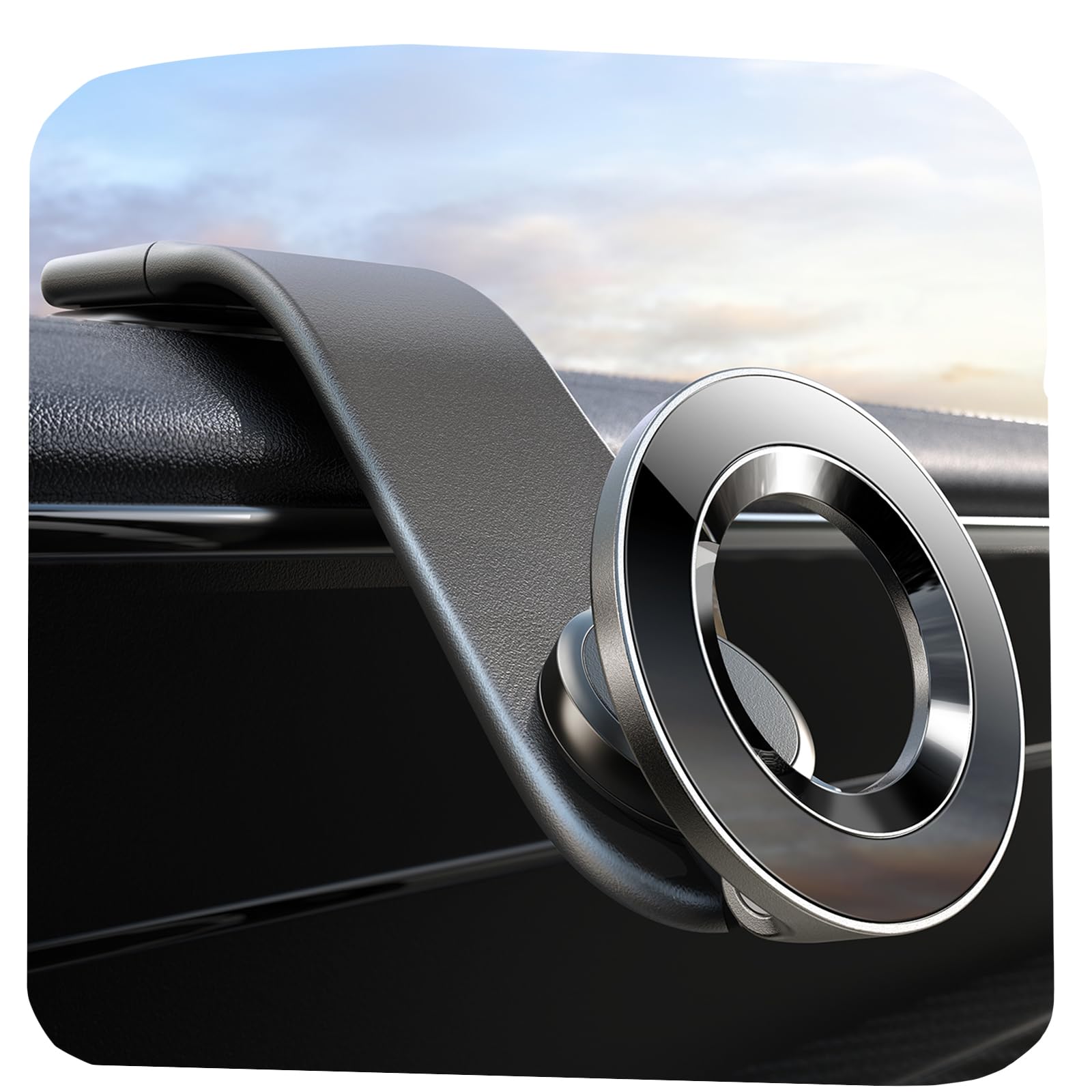 Soporte De Coche Lisen Para Salpicadero Magnético Magsafe Para Iphone 15-12 - Venta Internacional. $803