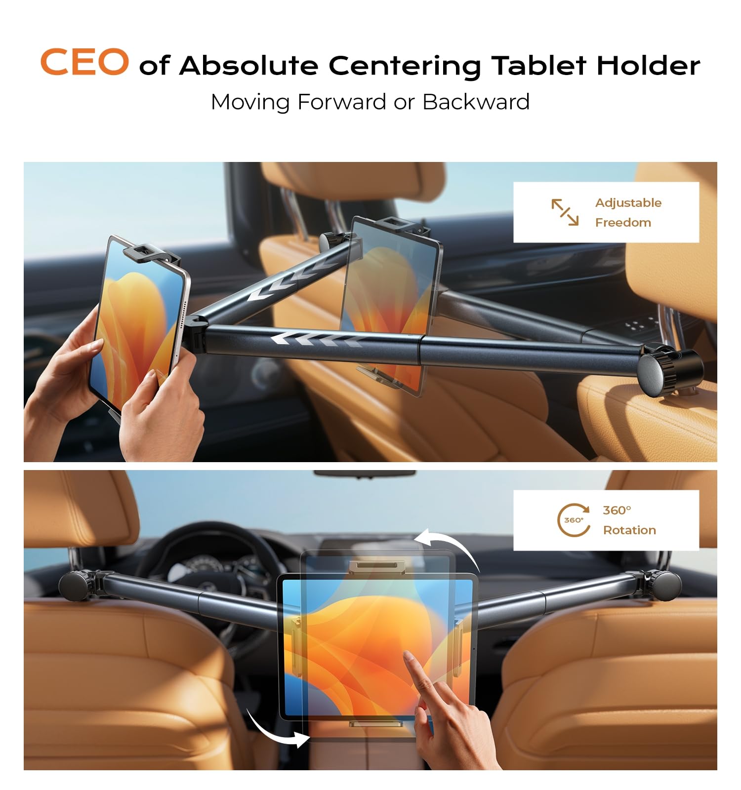 Foto 4 pulgar | Soporte Para Tableta Lisen, Soporte Para Ipad, Reposacabezas Para Asiento Trasero De Coche - Venta Internacional.