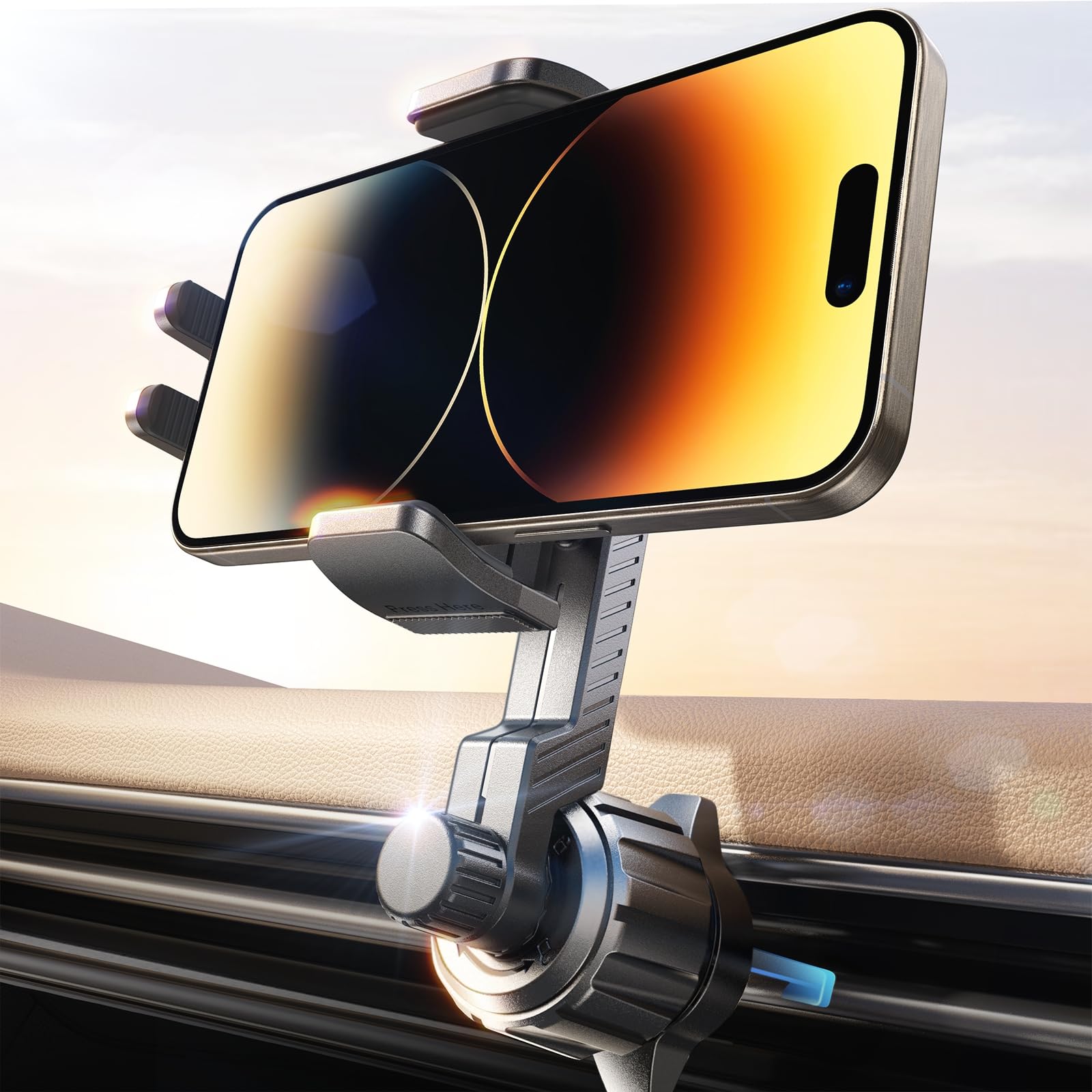 Soporte Para Teléfono Lisen, Rejilla De Ventilación Giratoria Para Iphone 15 Pro Max De 2024 - Venta Internacional. $638