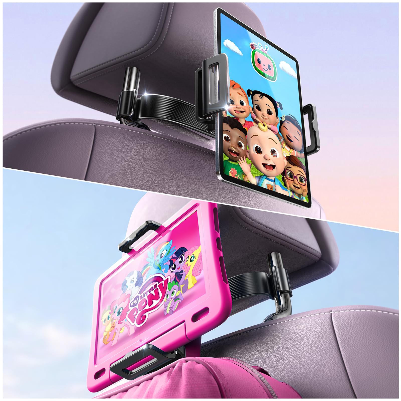 Foto 2 pulgar | Soporte Para Tableta Y Coche Lisen, Reposacabezas Para Asiento Trasero De Ipad - Venta Internacional.