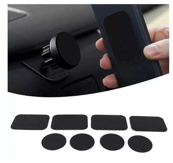 Foto 5 pulgar | 6 Placas De Metal, Para Teléfono Soporte Magnético Wünd