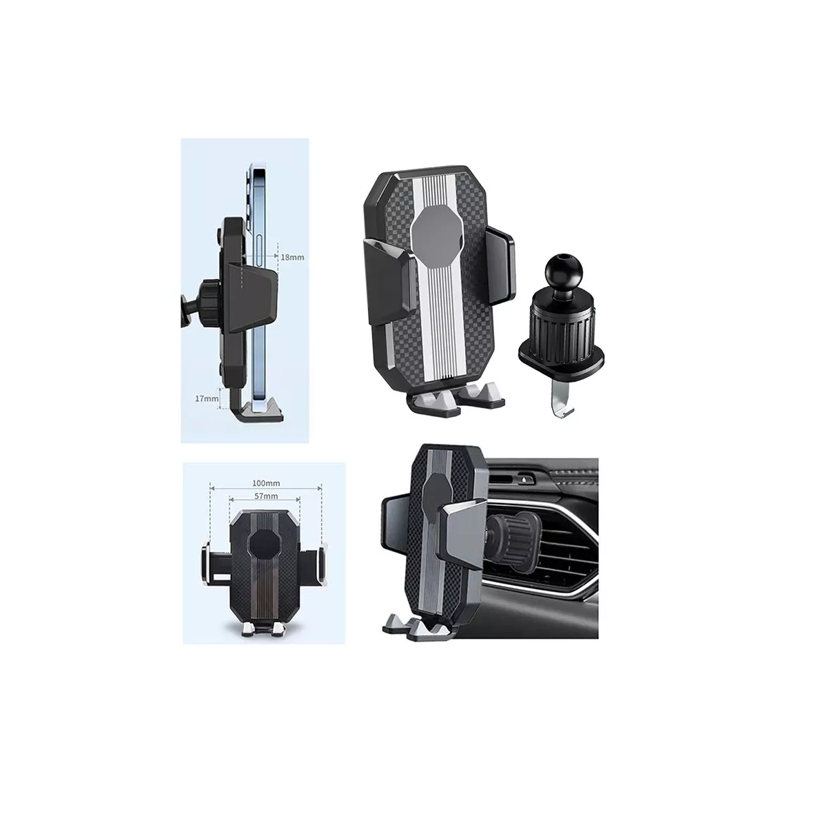Foto 4 pulgar | Soporte para Celular 360 3 en 1