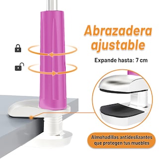 Foto 4 | Archy Base Soporte Para Celular Automovil Para Espejo Retrovisor De Coche Giratorio 360 Grados Ajustable Retract