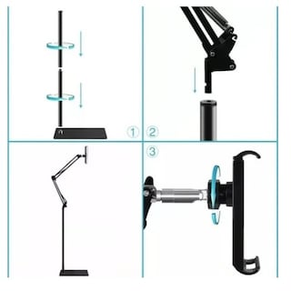 Foto 4 | Soporte Plegable Para Teléfono Celular Y Tableta Universal De Metal - Venta Internacional.