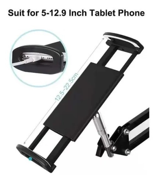 Foto 7 pulgar | Soporte Plegable Para Teléfono Celular Y Tableta Universal De Metal - Venta Internacional.