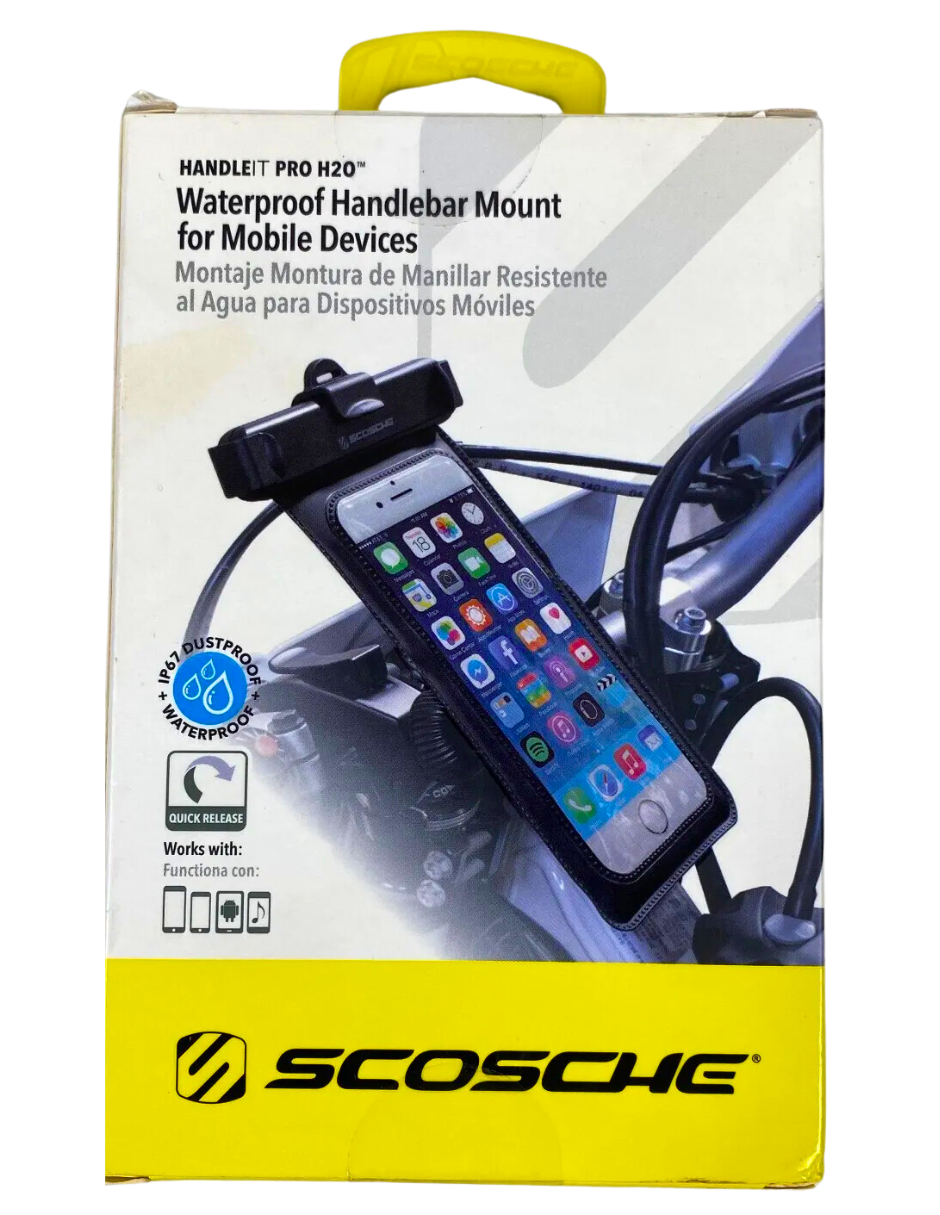 Foto 5 pulgar | Soporte De Celular Impermeable Scosche Para Motocicleta Negro