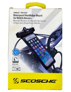 Foto 4 | Soporte De Celular Impermeable Scosche Para Motocicleta Negro