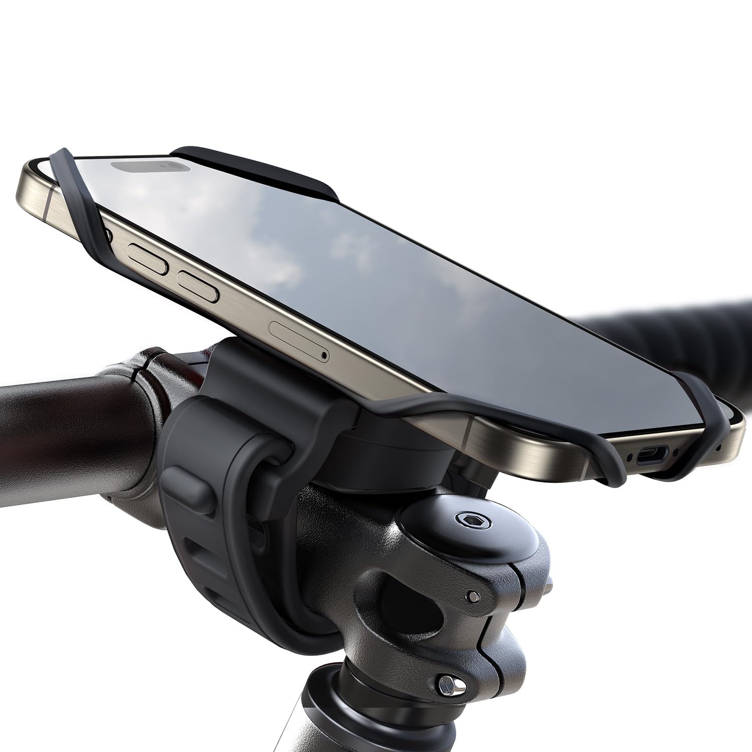 Soporte De Teléfono Para Bicicleta Joyroom 2024 Upgrade Para Iphone 15/16 Pro - Venta Internacional.