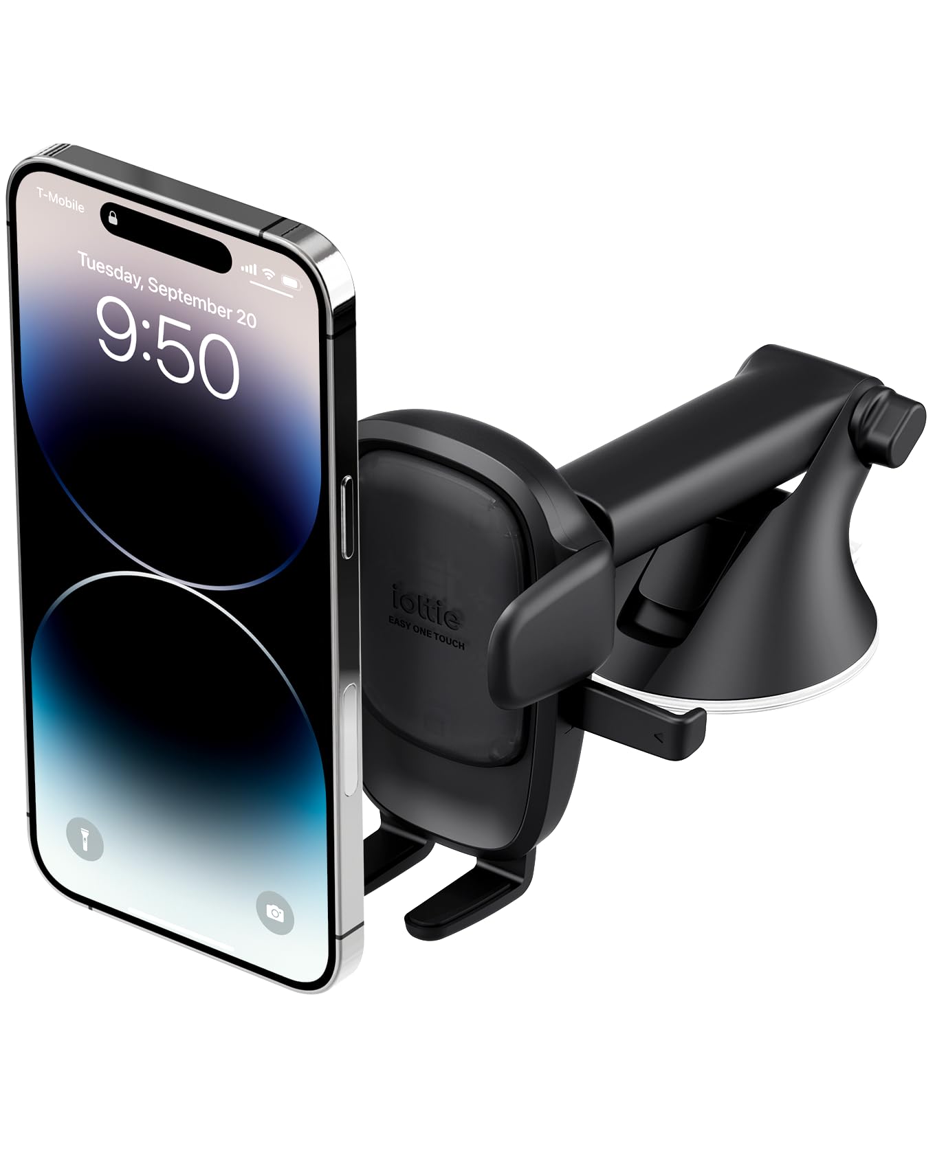 Foto 2 pulgar | Soporte De Coche Iottie Easy One Touch 6 Para Iphone Samsung - Venta Internacional.