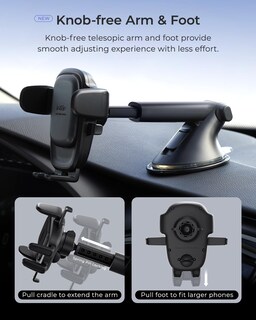 Foto 5 | Soporte De Coche Iottie Easy One Touch 6 Para Iphone Samsung - Venta Internacional.