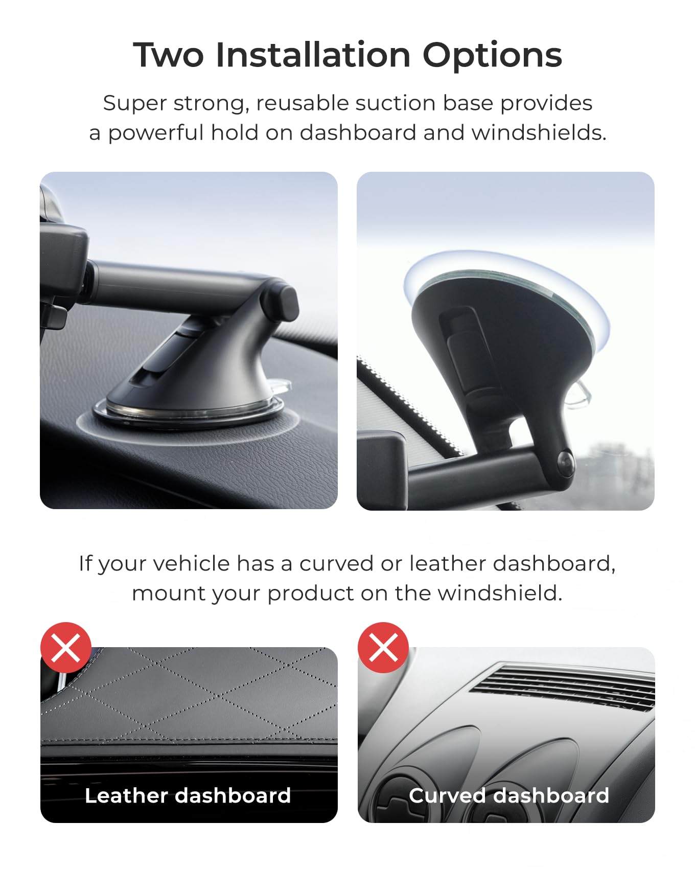 Foto 7 pulgar | Soporte De Coche Iottie Easy One Touch 6 Para Iphone Samsung - Venta Internacional.