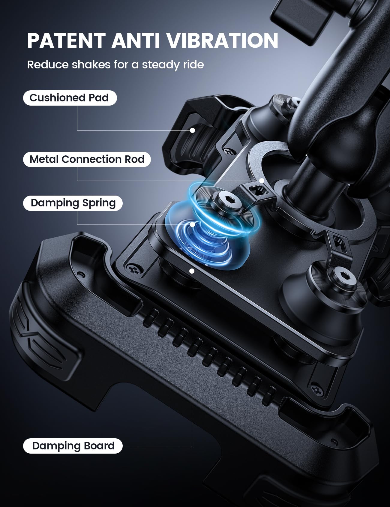 Foto 4 pulgar | Soporte De Teléfono Para Moto Lamicall Para Iphone 16/15/14/13 - Venta Internacional.