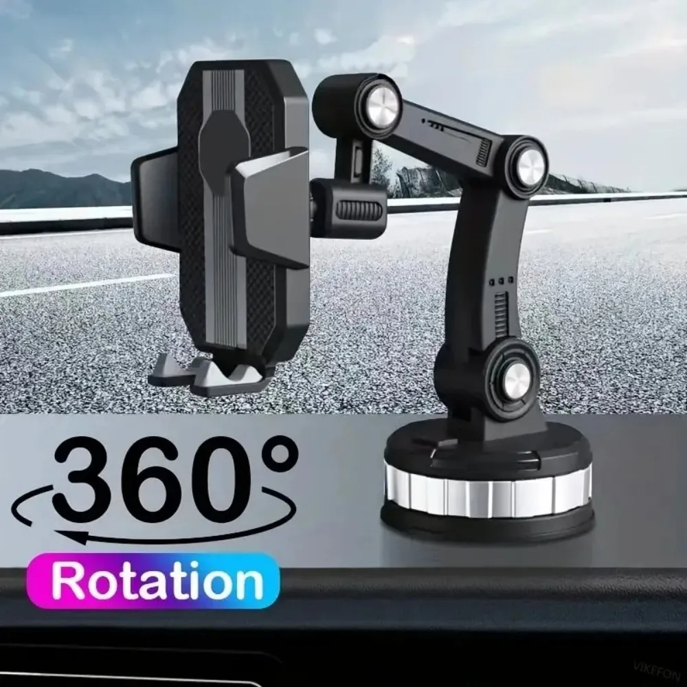 Foto 3 pulgar | Soporte Grande De Celular Para Coche Auto 360 Grados Ventosa