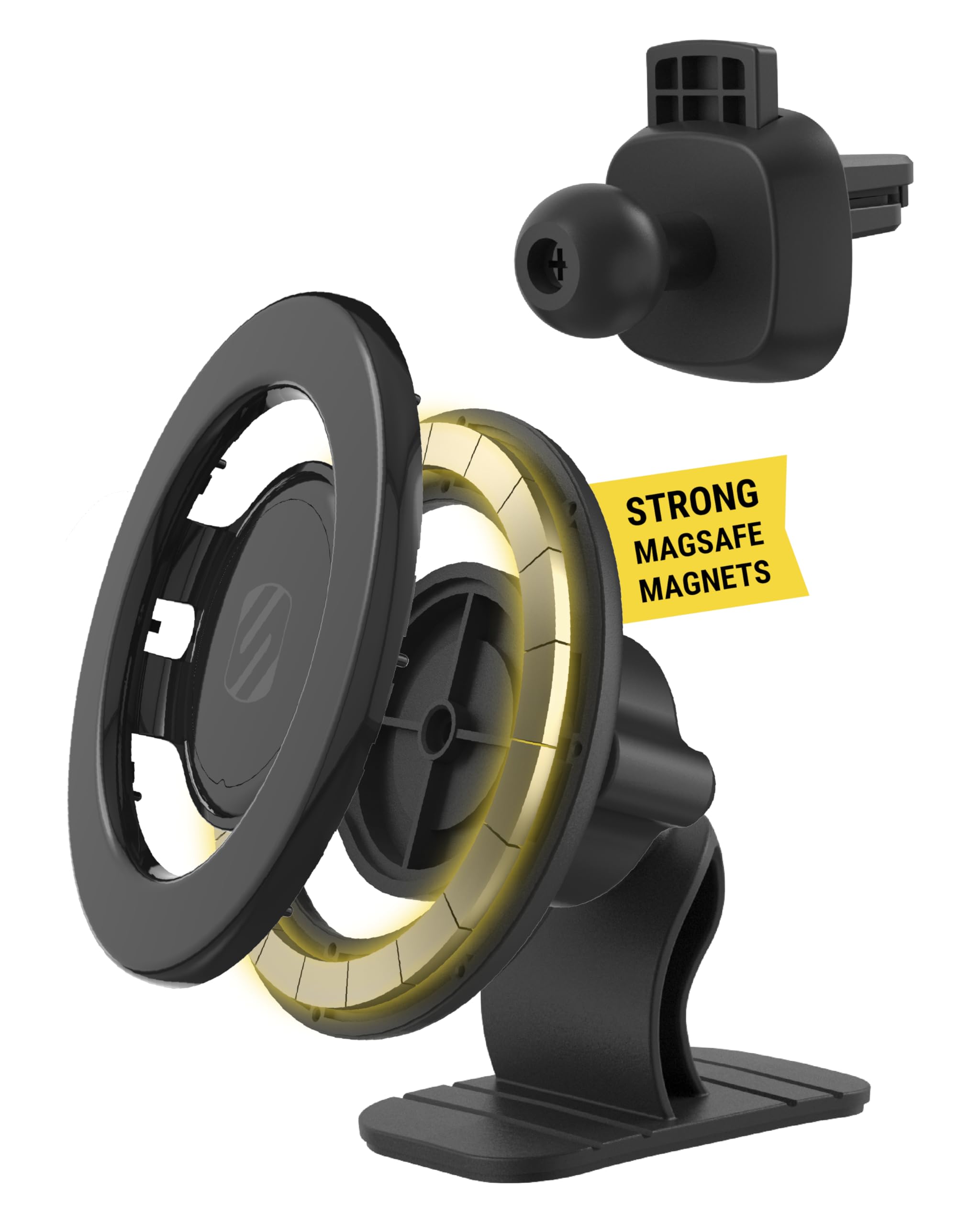 Soporte De Coche Scosche Smsdv Magicmount Magsafe Para Teléfono Celular - Venta Internacional.