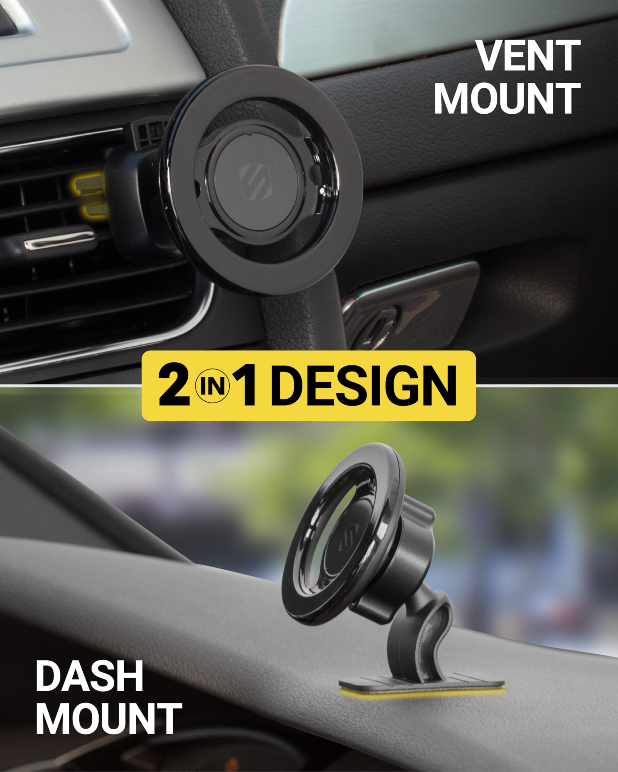 Foto 4 pulgar | Soporte De Coche Scosche Smsdv Magicmount Magsafe Para Teléfono Celular - Venta Internacional.