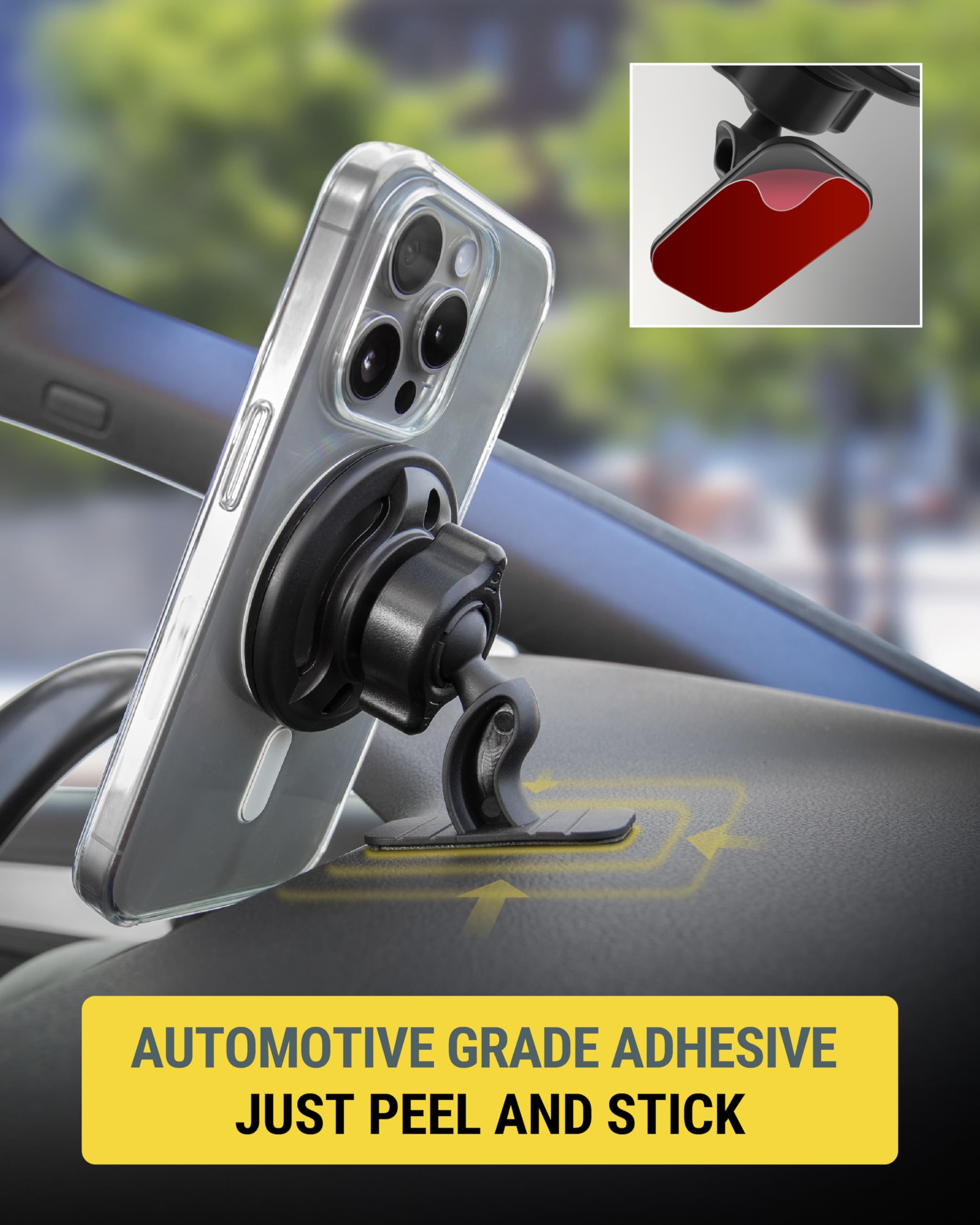 Foto 6 pulgar | Soporte De Coche Scosche Smsdv Magicmount Magsafe Para Teléfono Celular - Venta Internacional.