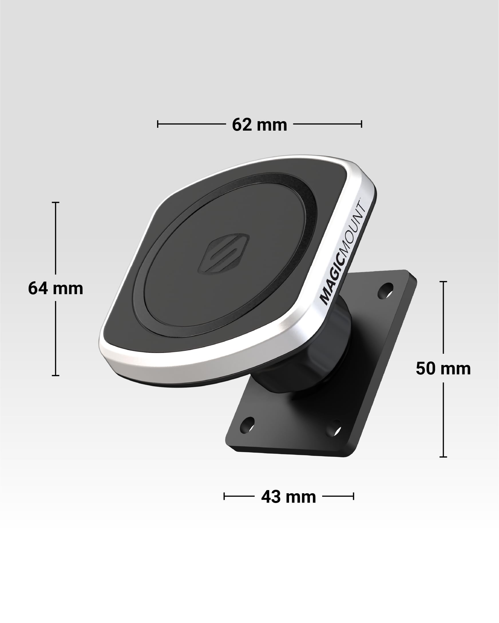 Foto 3 pulgar | Soporte Para Teléfono Móvil Scosche Magicmount Pro2 Para Magsafe - Venta Internacional.