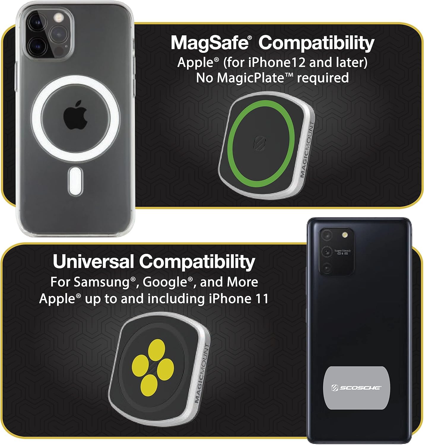 Foto 5 pulgar | Soporte Para Teléfono Móvil Scosche Magicmount Pro2 Para Magsafe - Venta Internacional.