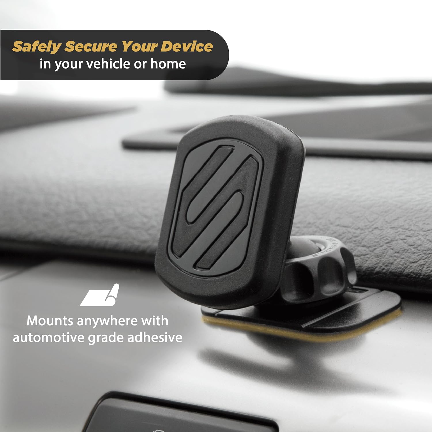 Foto 5 pulgar | Soporte Para Teléfono De Coche Scosche Magkit Magicmount Dashboard (paquete De 2) - Venta Internacional.