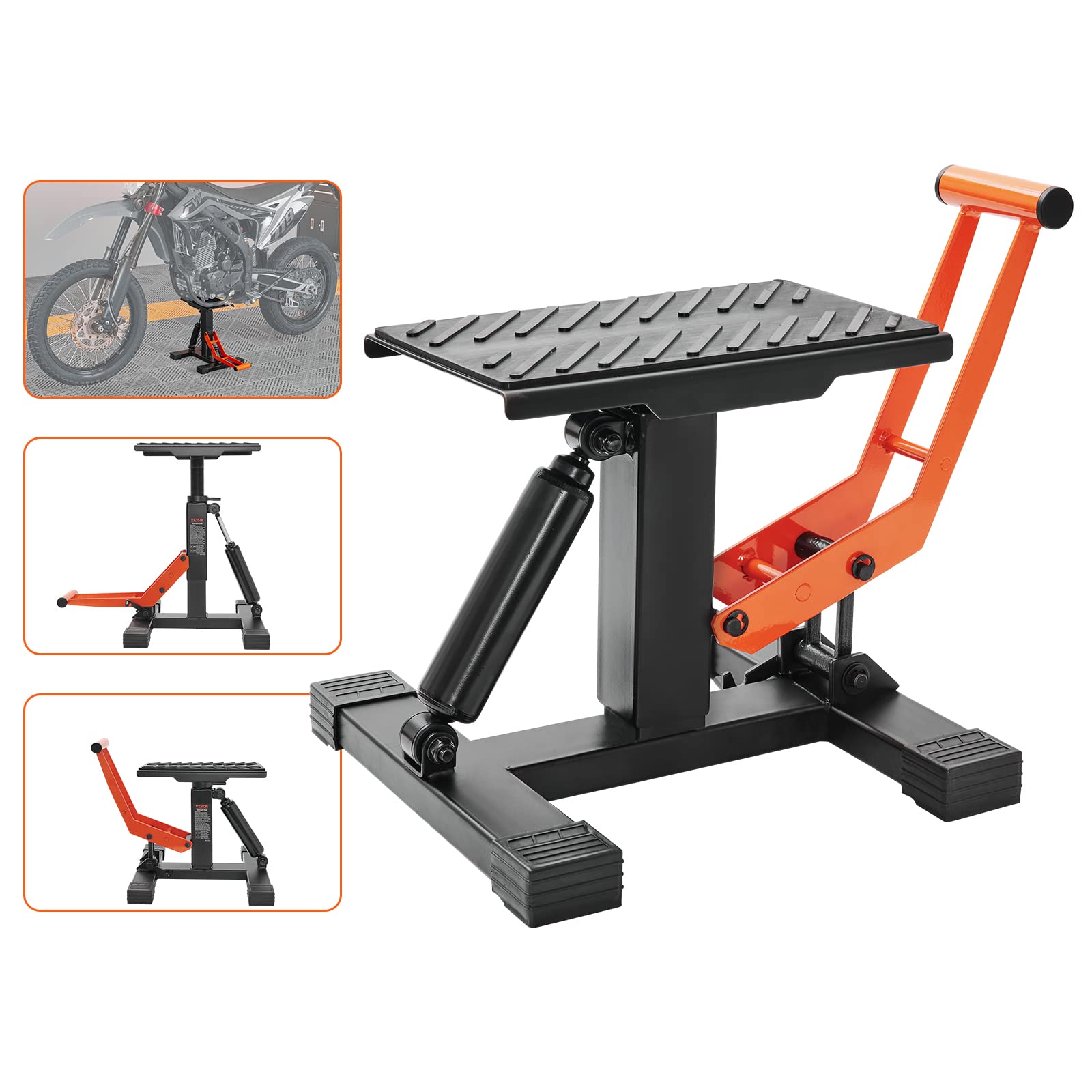 Soporte Elevador Para Motos De Cross Vevor, 200 Kg De Capacidad, Funcionamiento Hidráulico - Venta Internacional.