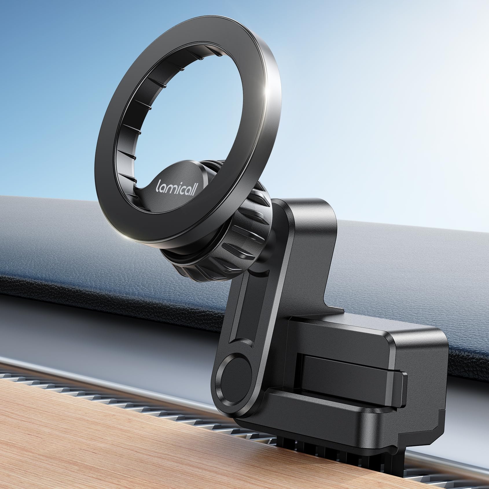 Foto 2 pulgar | Soporte De Teléfono Lamicall Para Tesla Model 3 Y Con Imán - Venta Internacional.