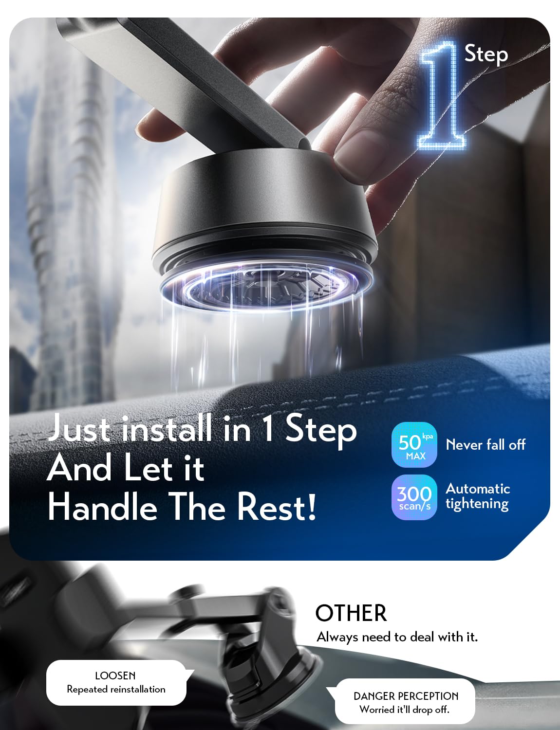 Foto 2 | Soporte Para Teléfono De Coche, Ventosa Eléctrica Lisen Para Iphone - Venta Internacional.